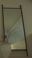 Brown Mahogany Floor Mirror | Ethnicraft PI | Oroatrade.com