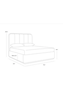 Channel Tufted Bed | Splendido Jamille | Oroa.com