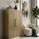 Gold 2-Door Cabinet | Richmond Interiors Ironville