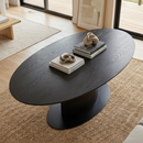 Brown Wooden Oval Dining Table | Richmond Interiors Gordon