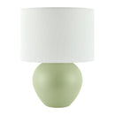 Hospitality furniture - White Linen Ceramic Table Lamp - www.oroatrade.com