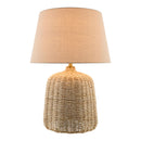 Contract furniture - Beige Rattan Table Lamp - www.oroatrade.com