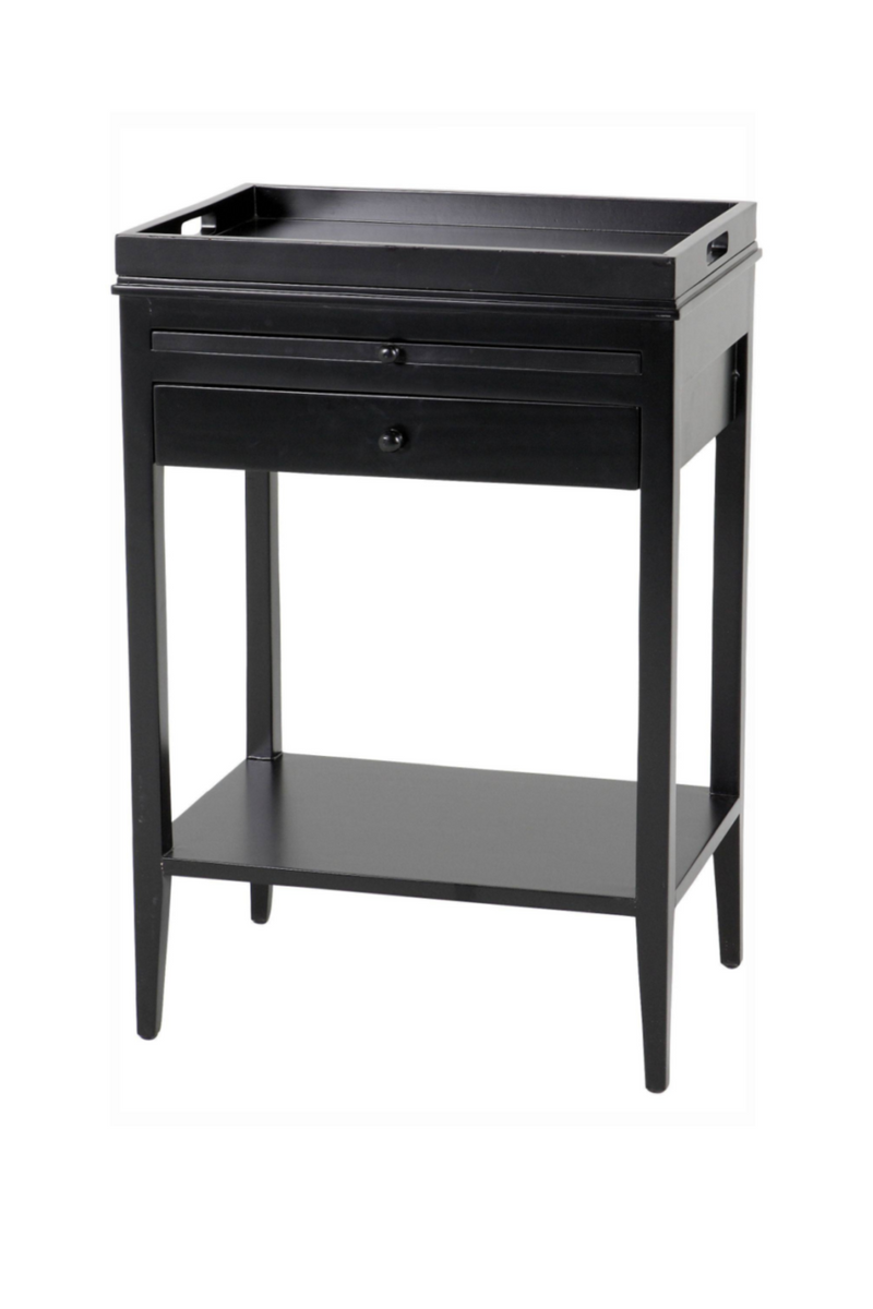 Black Side Table | Eichholtz Broomer | OROA TRADE