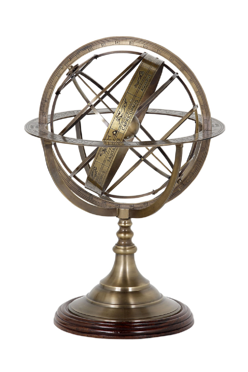 Antique Brass Globe | Eichholtz L | OROA TRADE