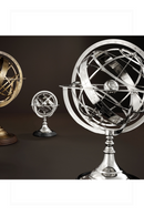 Silver Axis Globe - S | Eichholtz | OROA TRADE