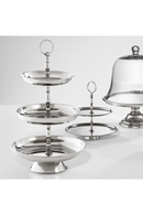 Silver Triple Cake Stand | Eichholtz Oriole | OROA TRADE