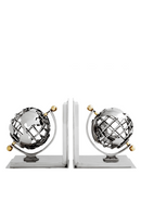 Metal Bookend Set (2) | Eichholtz Globe | Oroatrade.com