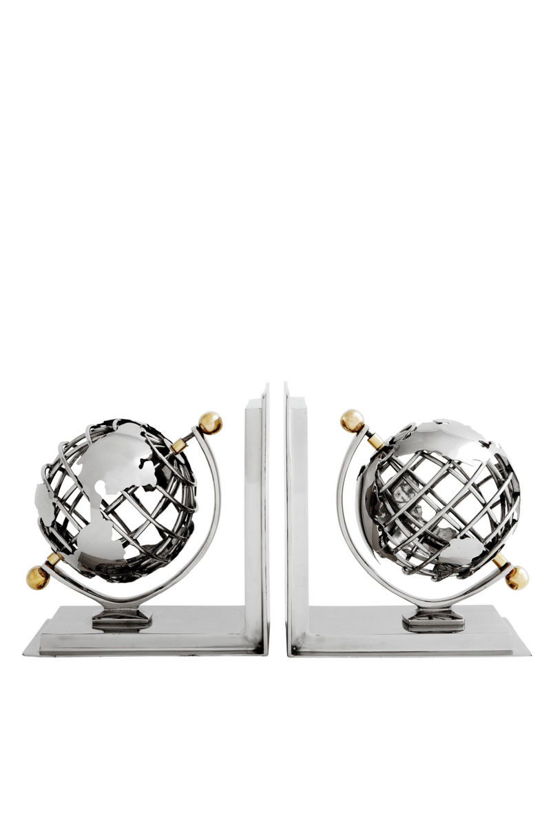 Globe Bookends set of 2 | Eichholtz | OROA TRADE