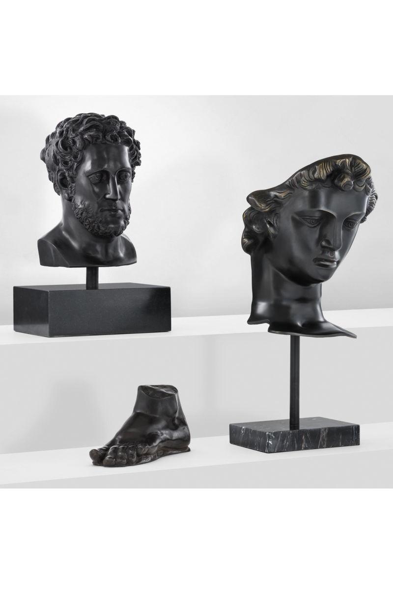 Bronze Head Statue | Eichholtz David | OROA TRADE
