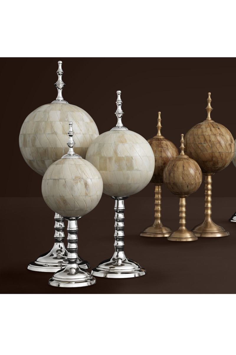 Globe Decor (set of 3) | Eichholtz Leonardo | OROA TRADE