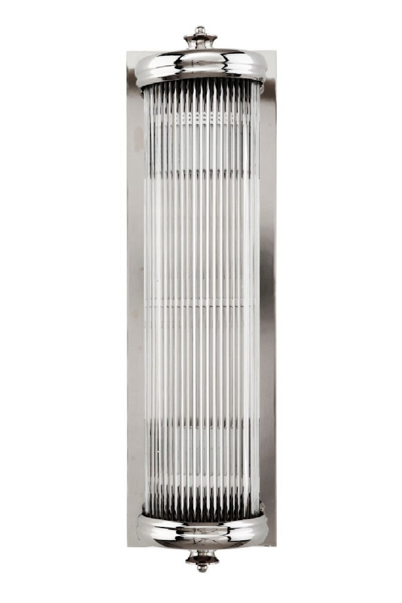 Silver Glass Wall Lamp L | Eichholtz Glorious | OROA TRADE