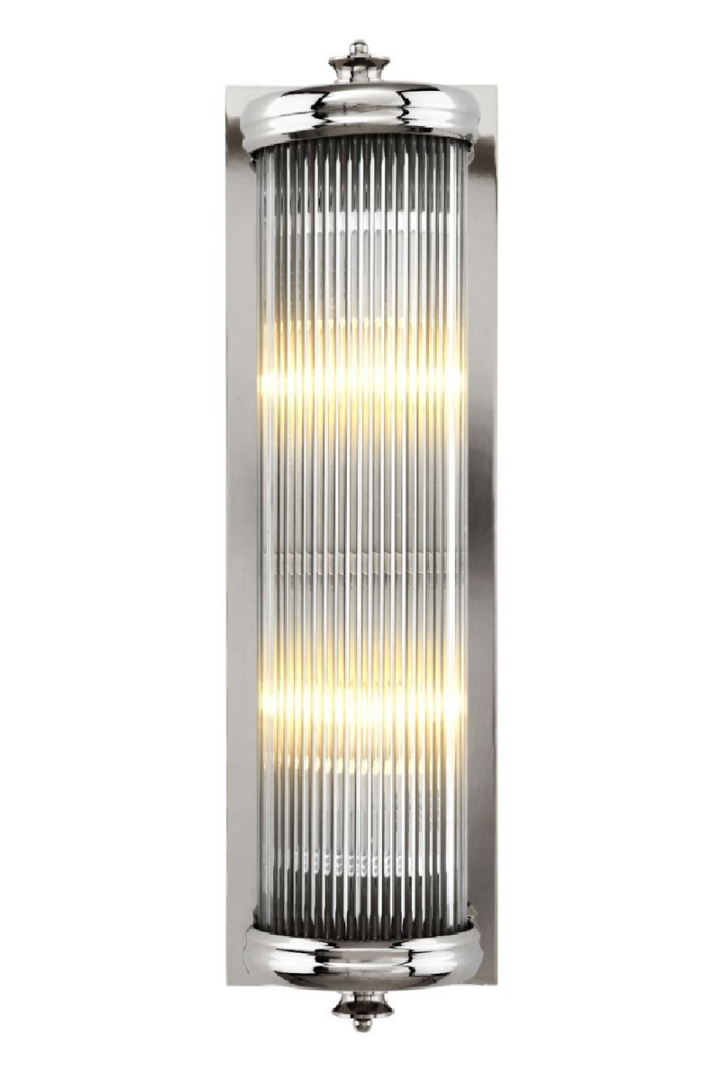 Silver Glass Wall Lamp L | Eichholtz Glorious | OROA TRADE