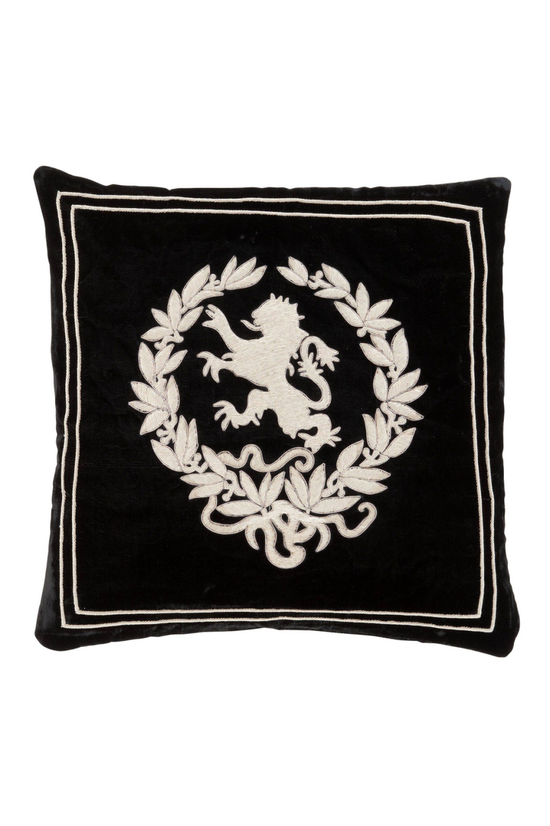 Black Velvet Pillow | Eichholtz Baronesa - S | OROA TRADE