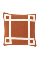 Orange Hand Embroidered Pillow | Eichholtz Hartley | OROA TRADE