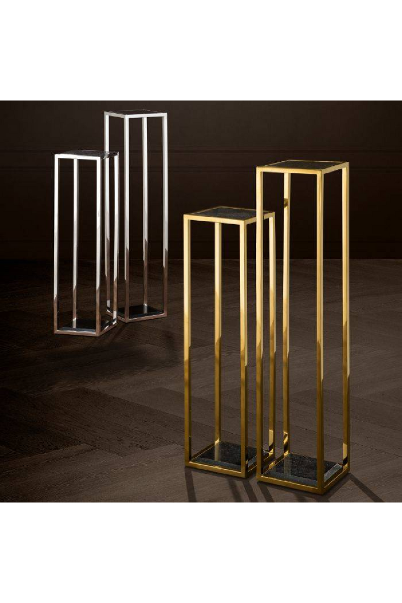 Black Marble Column (L) | Eichholtz Odeon | OROA TRADE Modern Furniture