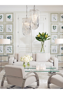 Lucite Loop Chandelier | Eichholtz Murano | OROA TRADE