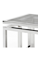 Stainless Steel Framed Side Table | Eichholtz Palmer | Oroatrade.com