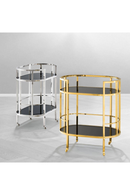 Smoked Glass 2-Layer Trolley | Eichholtz Townhouse | Oroatrade.com