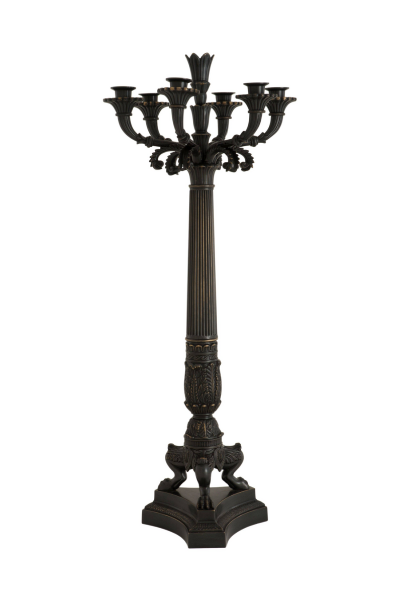 Traditional Bronze Candle Holder | Eichholtz Jefferson | OROA TRADE