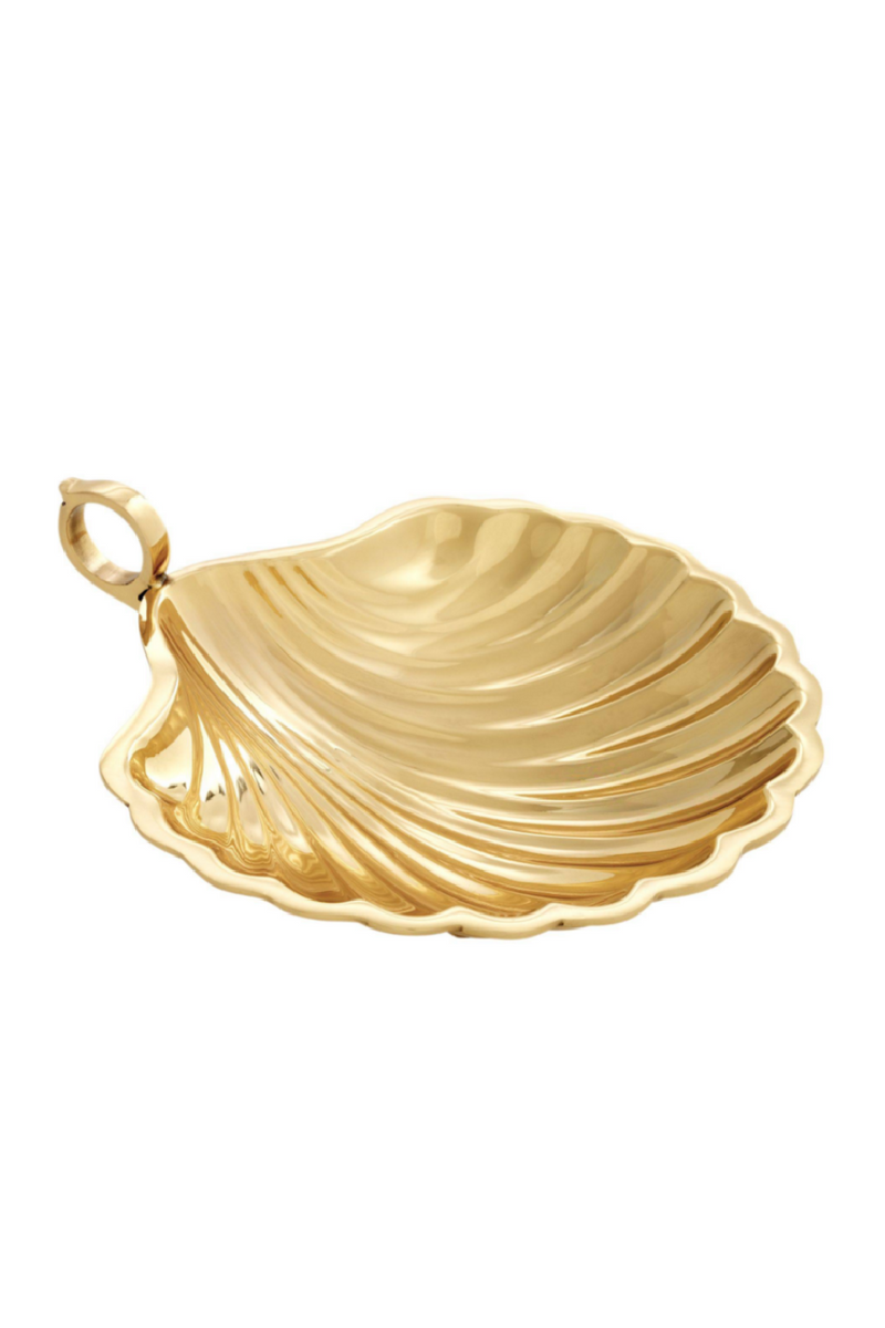 Gold Tray | Eichholtz Shell - M | OROA TRADE