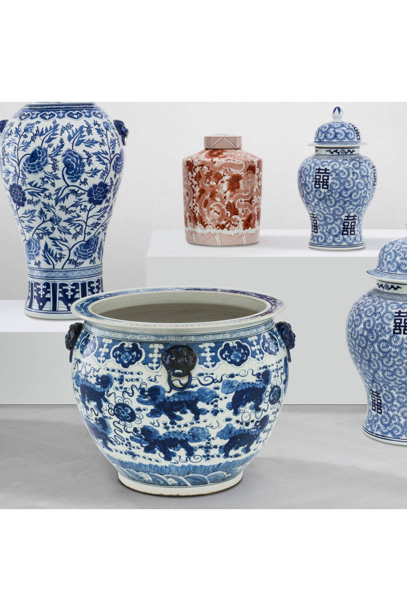 Ceramic Chinese Vase | Eichholtz Fishbowl | OROA TRADE
