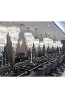 Spiral Crystal Chandelier | Eichholtz Trapani | OROA TRADE