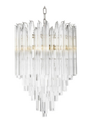 Tapered Glass Rods Chandelier | Eichholtz Salerno | Oroatrade.com
