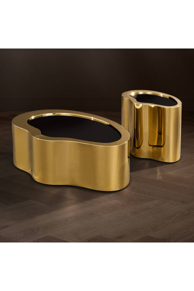 Gold & Black Side Table | Eichholtz Gibbons | OROA TRADE