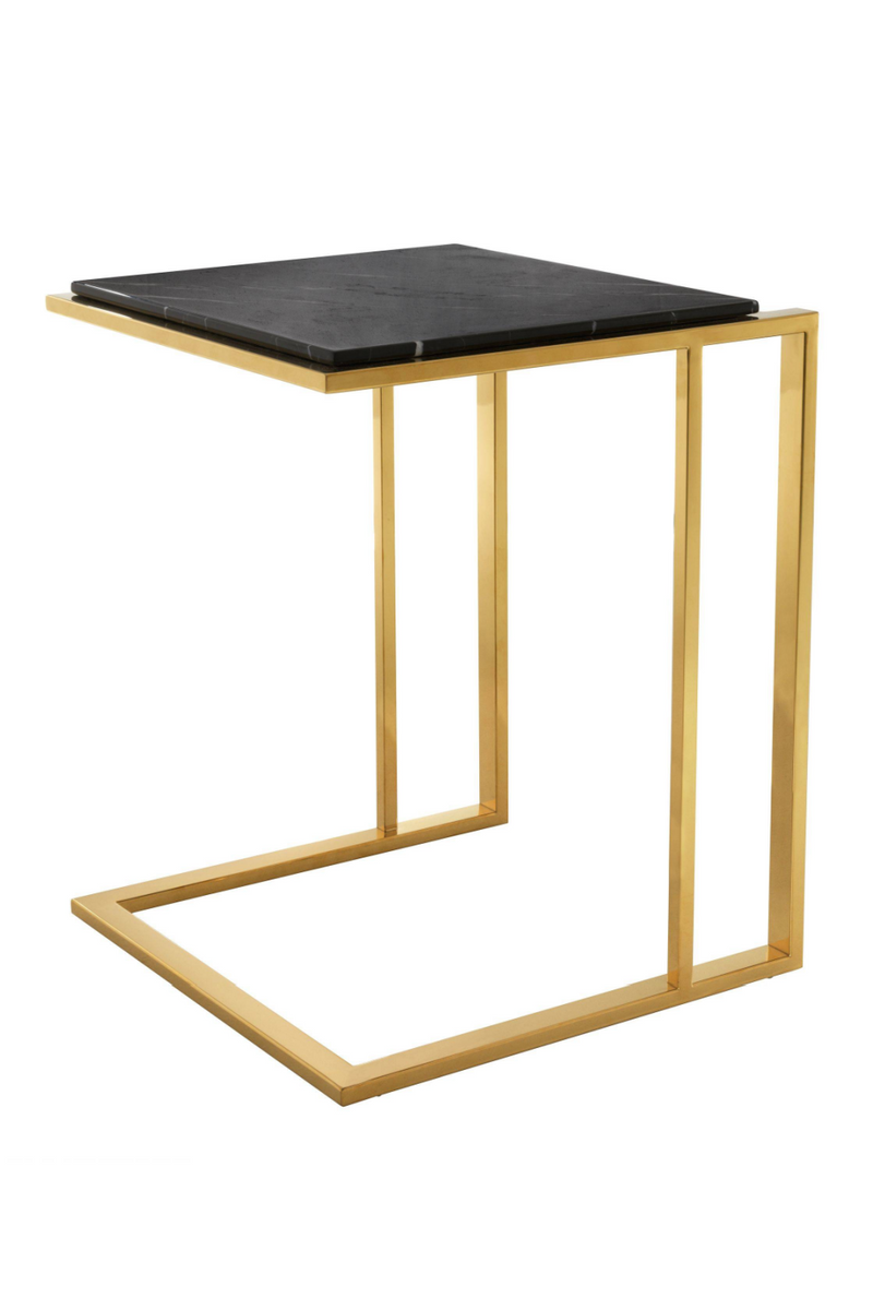 Gold Finish Side Table | Eichholtz Cocktail | OROA TRADE
