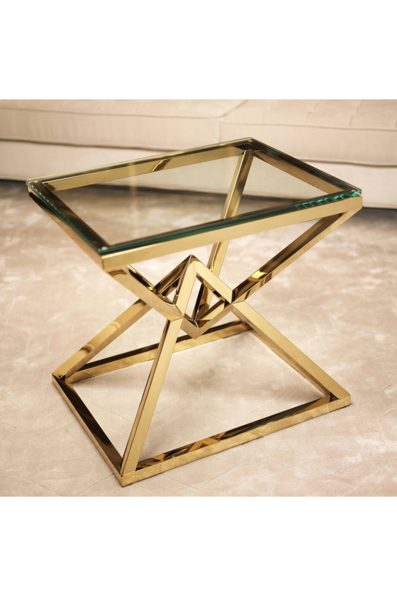 Gold Side Table | Eichholtz Connor | OROA TRADE