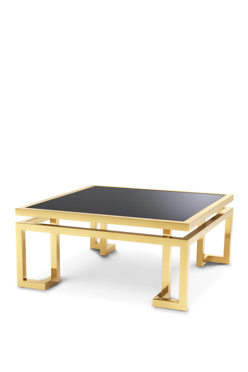 Floating Top Gold Coffee Table | Eichholtz Palmer | OROA TRADE