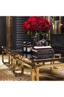 Floating Top Gold Coffee Table | Eichholtz Palmer | OROA TRADE