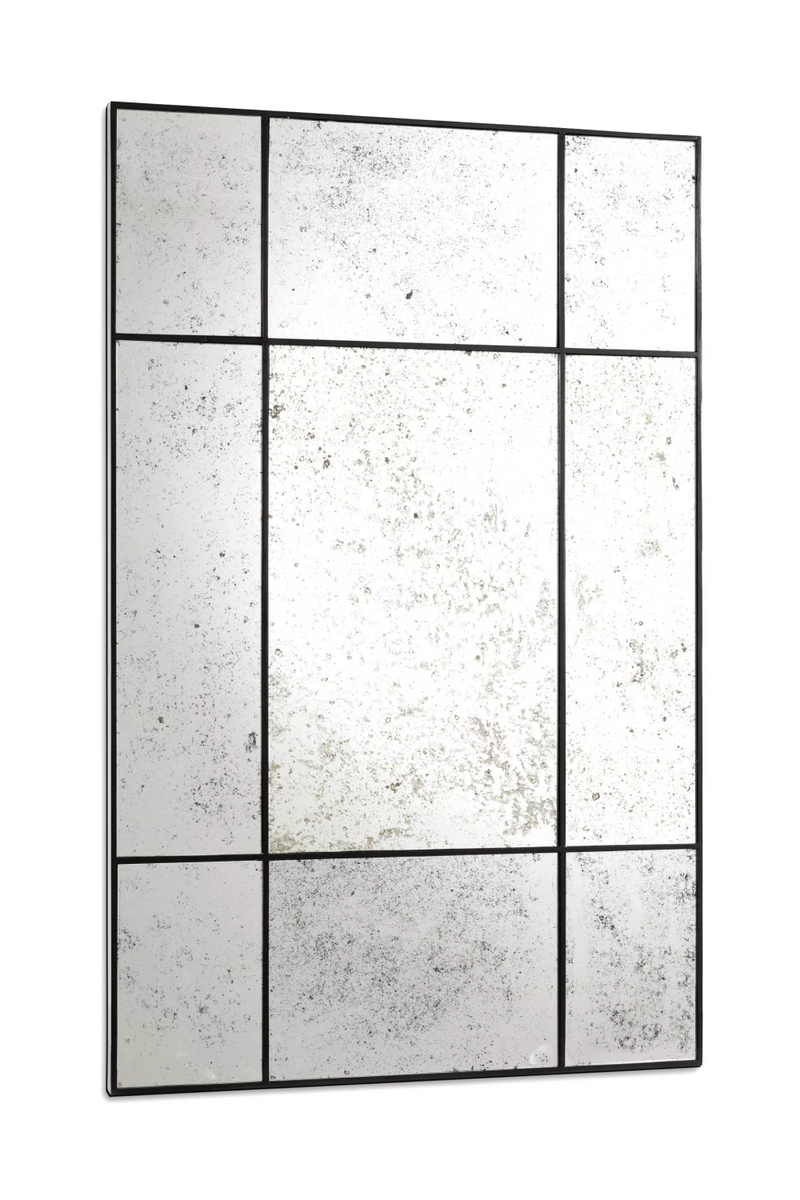 Antique Weathered Glass Grid Mirror | Eichholtz Mountbatten