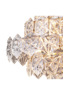 Hexagonal Glass Chandelier | Eichholtz Hermitage L | OROA TRADE