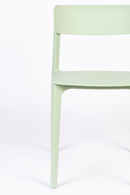 Fiberglass Modern Dining Chairs (4) | DF Clive | Oroatrade.com