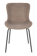 Upholstered Minimalist Dining Chairs (2) | DF Junzo | Oroatrade.com
