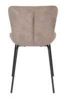 Upholstered Minimalist Dining Chairs (2) | DF Junzo | Oroatrade.com