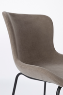Upholstered Minimalist Dining Chairs (2) | DF Junzo | Oroatrade.com