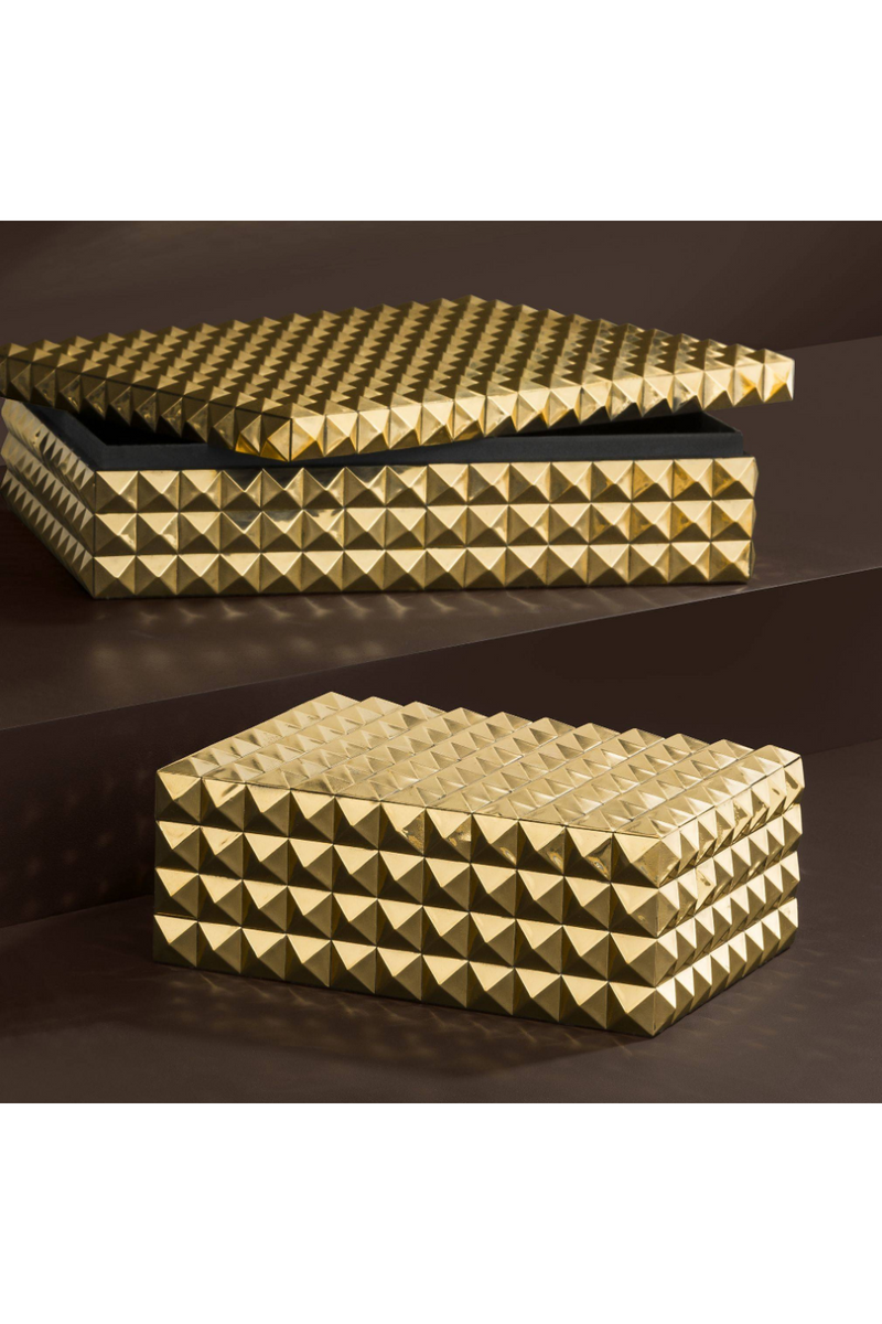 Gold Storage Box | Eichholtz Vivienne S | OROA TRADE