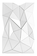 3D Triangle Faceted Wall Mirror | Eichholtz Boyton | OROA TRADE