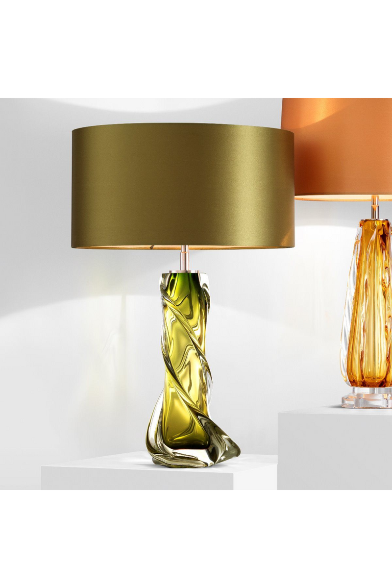 Green Blown Glass Table Lamp | Eichholtz Carnegie | OROA TRADE