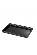 Black Glass Display Tray | Eichholtz Giacomo | Oroatrade.com