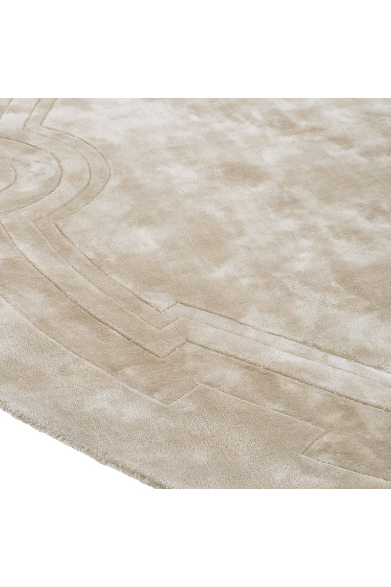 Beige Feather Rug 9' | Eichholtz Palazzo | Oroatrade.com