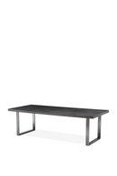Charcoal Dining Table 100" | Eichholtz Borghese | OROA TRADE