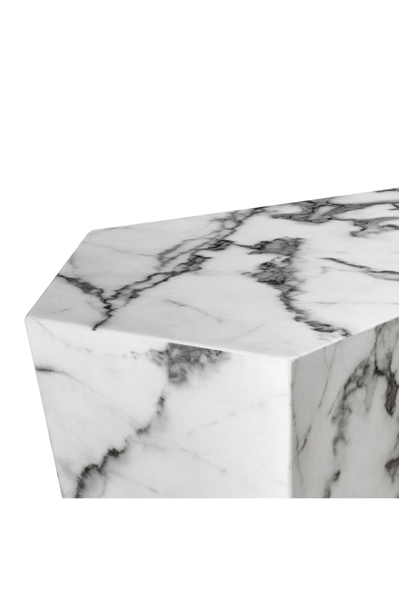 White Marble Coffee Table Set | Eichholtz Prudential | OROA TRADE