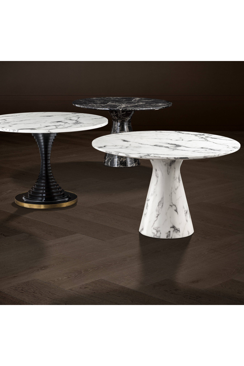 White Marble Dining Table | Eichholtz Turner | OROA TRADE
