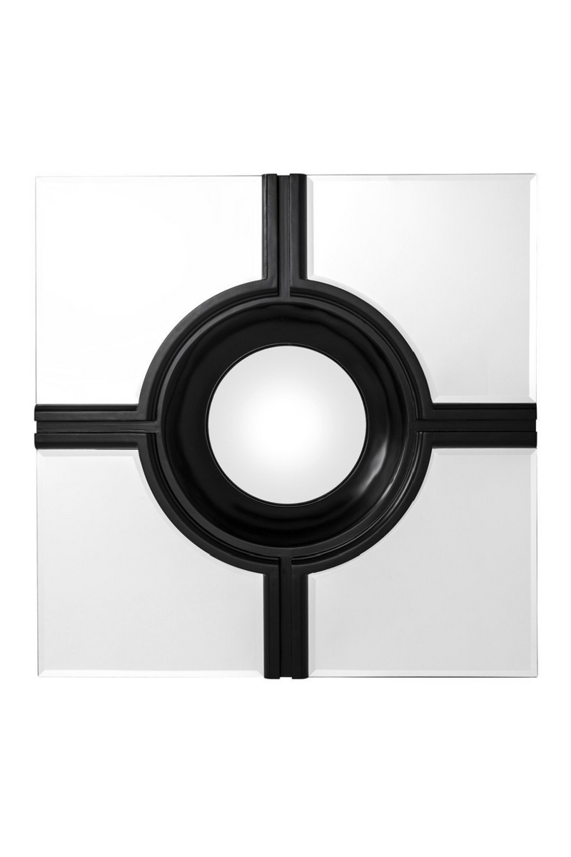 Black Grid Inlay Mirror | Eichholtz Jagger | Oroatrade.com
