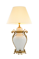 Cream Vase Table Lamp | Eichholtz Armand | Oroatrade