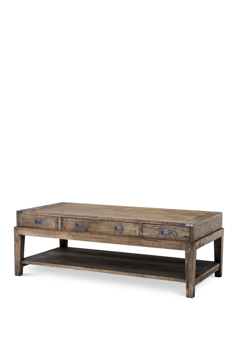 Classic 3 drawer Coffee Table | Eichholtz Military | OROA TRADE