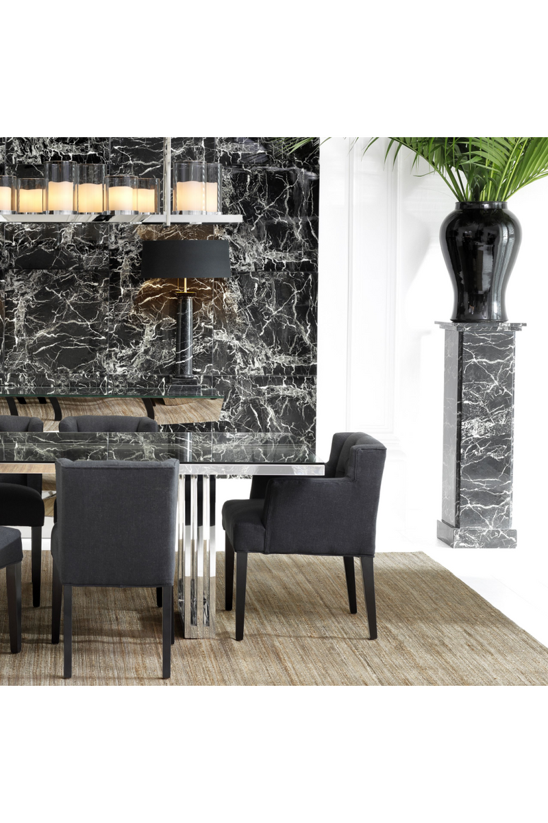 Black Marble Column | Eichholtz Caselli | Oroatrade.com